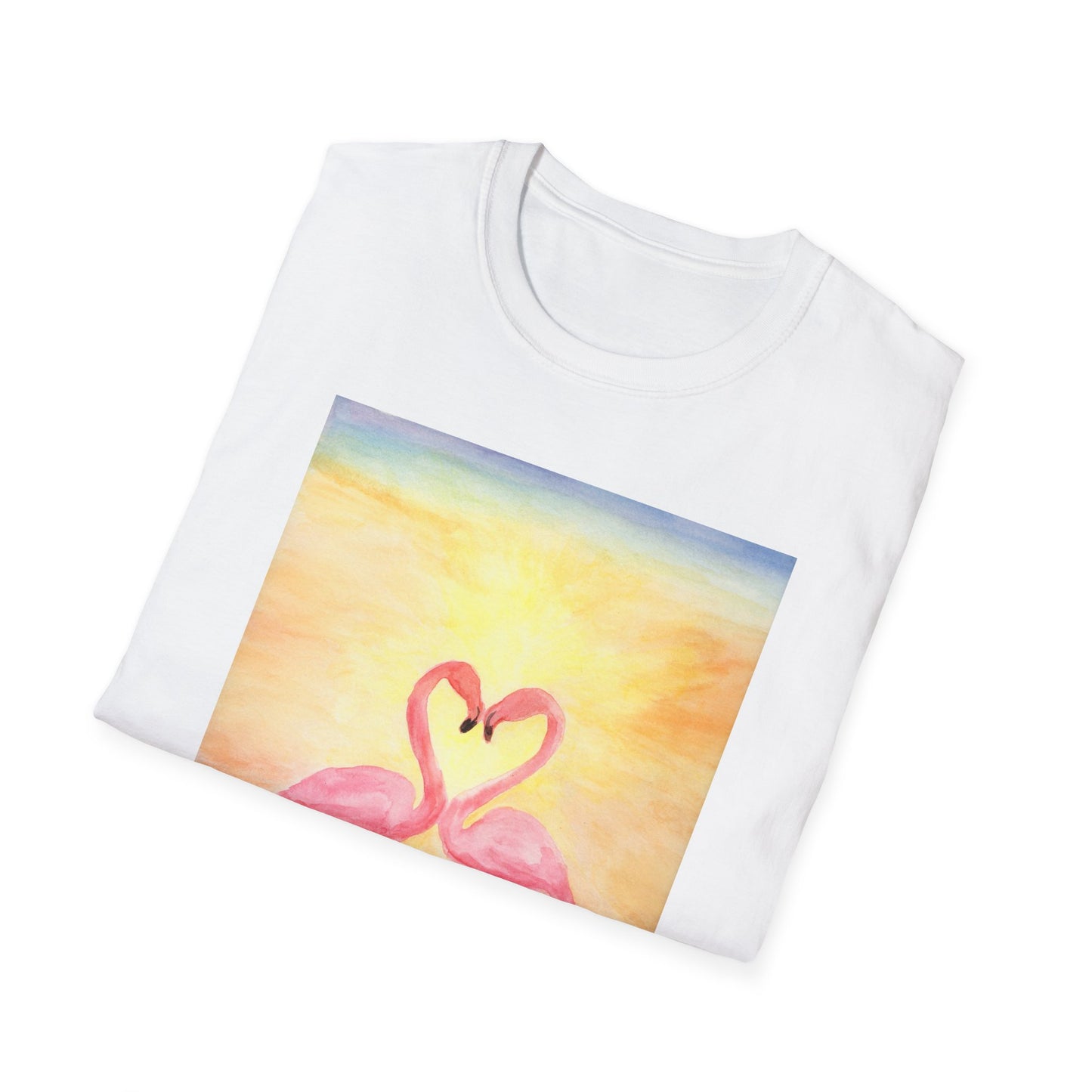 Flamingos in Love T-Shirt