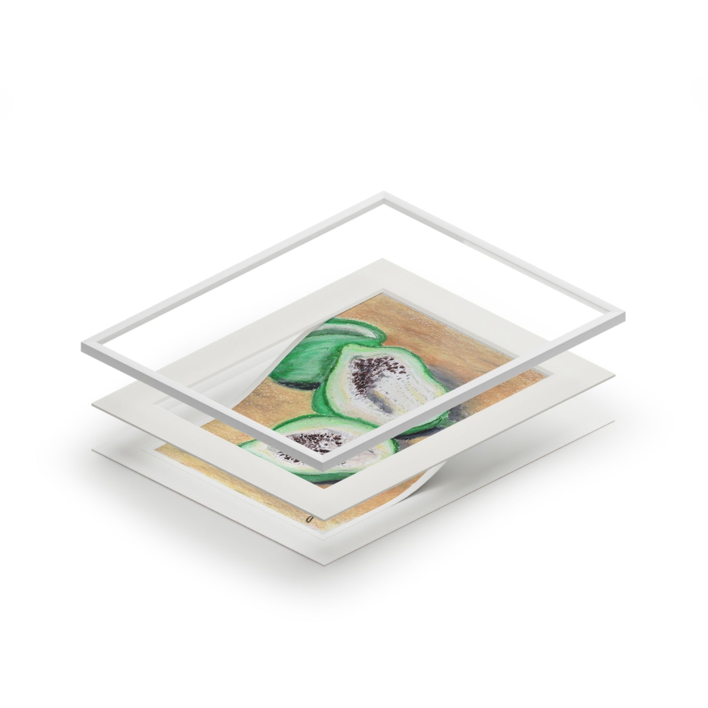 Fine Art Prints (Passepartout Paper Frame)