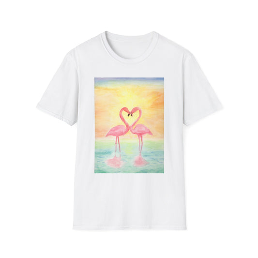 Flamingos in Love T-Shirt