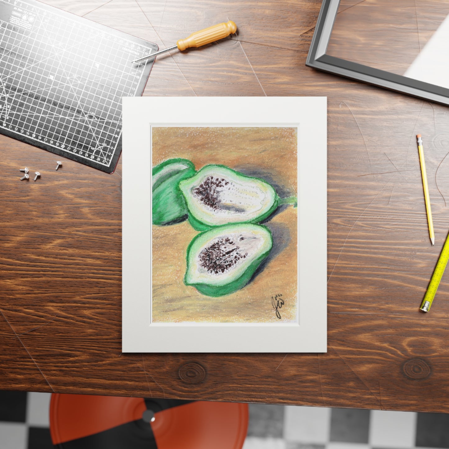 Fine Art Prints (Passepartout Paper Frame)