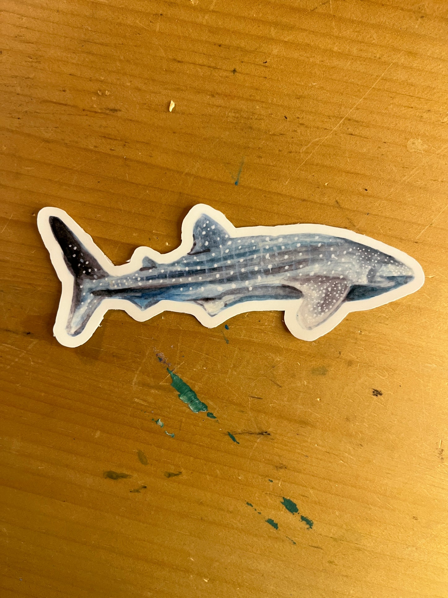 Whale Shark Vinyl Sticker